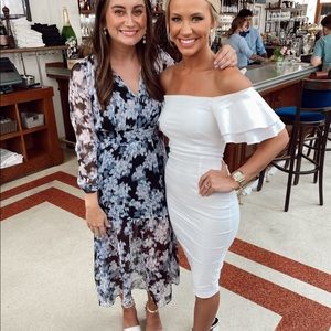 White Off the Shoulder Dress